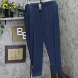 G By Giuliana Womens Luxe Knit Pull On Pants 658852 Navy Blue 2X