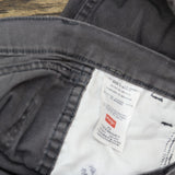 Wrangler Mens Denim Work Shorts Gray 42