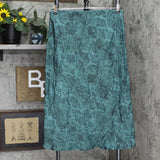 A New Day Women's Animal Print Mid-Rise Satin Slip Skirt 567648