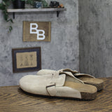Goodfellow & Co Mens Oswald Suede Clogs 95140649 Taupe Brown 10