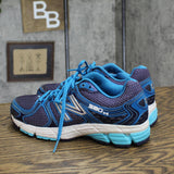 New Balance Womens W580NP4 Lace Up Running Shoes W580NP4-322 Blue 7.5B