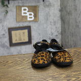 Universal Thread Mary Jane Flats with Memory Foam Insole Leopard Dark Brown 6.5M