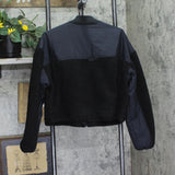 All In Motion Womens High Pile Sherpa Bomber Jacket 94645420 Black M