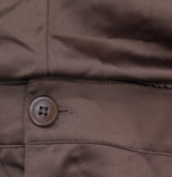 Bar III Trendy Satin Cropped Cargo Pants 100193656WN Root Beer Brown 3X