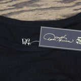 Dg2 by Diane Gilman Womens Knit Batwing Sleeve Blouse Shirt Top Black XL
