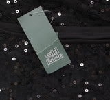 Wild Fable Womens Mid-Rise Sequin Lace Midi Skirt 91904755 Black M