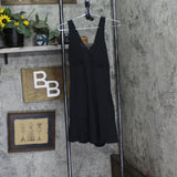 All In Motion Womens Everyday Soft Double V Active Dress 90643286 Black L