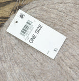 On 34th Womens Solid Brushed Beanie Rolled Cuff Fuzzy MO1542505 Oat Brown
