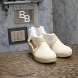 Style & Co. Siennaa Closed Toe Wedge Espadrilles Sandals Papyrus Brown 6.5M