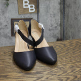 Journee Collection Tillis Tru Comfort Foam Pointed Toe Mid Heel Pumps Black 10M