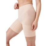 Spanx Womens Everyday Seamless Shaping Shorts 10397R Light Beige Brown XL