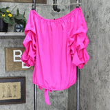 Vince Camuto Off The Shoulder Ruffle Top 9122163
