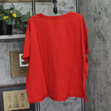 Wondershop Cabin Crew Short Sleeve Holiday Pajama Shirt 94690402 Red 3X