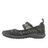JBU Womens Bellerose Encore Comfort Casual Maryjane Flat Charcoal Gray 8M