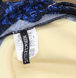Miraclesuit Peregrina Underwire Tummy Control One Piece Swimsuit Blue 10
