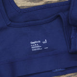 Gap Body Womens Logo Comfort Square-Neck Knit Bralette GPW01052 Elysian Blue S