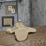 A New Day Womens Esme Floral Crochet Kitten Heels 92979007 Tan Brown 10M