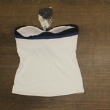 Tommy Bahama Womens Island Cays Color-Block Bandini Swim Top White Multi S