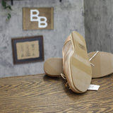 A New Day Womens Amara Flats Mesh Bow 94836363 Beige Brown 8M