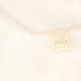 Linden Street Linen Blend Woven Basketweave Rod Curtain Panel Off White 52x84
