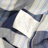 Roper Mens Button Up Long Sleeve Cotton Shirt 1672307d959845 Blue Plaid XL