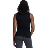 Motherhood Maternity Womens Side Ruched Scoop Neck Pregnancy Tank Top Black XS
