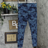 Tuff Athletics Womens High Waist Stretch Leggings 1678fab544537b Blue Multi L