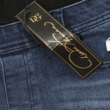 DG2 Diane Gilman Womens Denim Pull On Stretch Jegging Jeans Blue PS