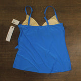 Magicsuit Swimwear Solids Carma Underwire Adjustable Tankini Top Sky Blue 14