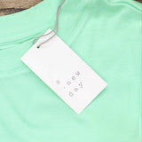A New Day Womens Ribbed Short Sleeve T-Shirt Tee 1666dda492f5c6 Green L