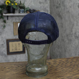 Mens Vintage Patch Blue Triangle Hardwoods Trucker Hat Cap Navy Blue OS