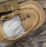 Bearpaw Leather Platform Buckle Strappy Open Toe Sandals Iced Coffee Brown 7M