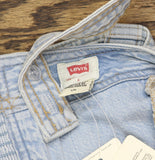 Levi's Womens Denim Drea Tank Adjustable Strap Never Going To Change Blue L