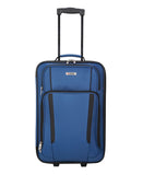 Tag 4-Piece Softside Spinner Suitcase Luggage Set Deep Blue 4-Piece
