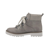 Cliffs By White Mountain Hiking Booties with Lug Sole Ice Gray / Fabric 10M