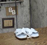 A New Day Womens Nina H-Band Slide Sandals 92244961 Blue 6M