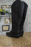 Wild Fable Kenzi Wide Calf Western Boots with Memory Foam Insole Jet Black 7M-WC