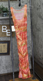 Becca Womens Standard Solar Energy Dress Cover Up Mesh Stretch Multi Pink S