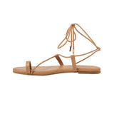 Universal Thread Womens Ivana Footbed Toe Ring Sandals 93708831 Tan Brown 9.5M