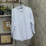 Kirkland Signature Oxford Button Up Cotton Dress Shirt Light Blue 17 1/2 33