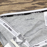 Calvin Klein Womens Modern Logo Bikini Panty QD5044 Gray XS