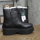 Wild Fable Honor Ankle Combat Platform Boots 94642917 Black 6.5M