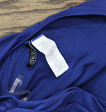 Lauren Ralph Lauren One-Shoulder One Piece Ruched Swimsuit Sapphire Blue 14