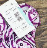 Swim Solutions Printed Tankini Swim Top 806834 Magenta Purple 16