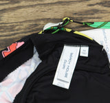 Beach House Womens Swim Lola Wrap Underwire Tankini Top Midnight Garden Black 12