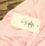 Style & Co. Oversized Long Sleeve Crewneck T-Shirt 100135065PT Fiji Pink PS