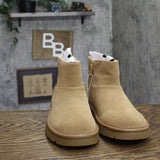 Universal Thread May Faux Suede Ankle Booties 91791701 Tan Brown 10M