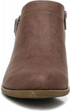 Lifestride Womens Alexi Ankle Boots H7962S1 Dark Tan Brown 9M