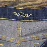 Old Navy Womens The Diva Straight Leg Zip Jeans 1667e2b0948b46 Blue 8 Long