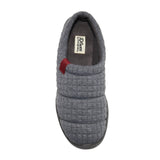 Dluxe By Dearfoams Mens Julien Clog Slippers 86802585 Gray M (8-9)